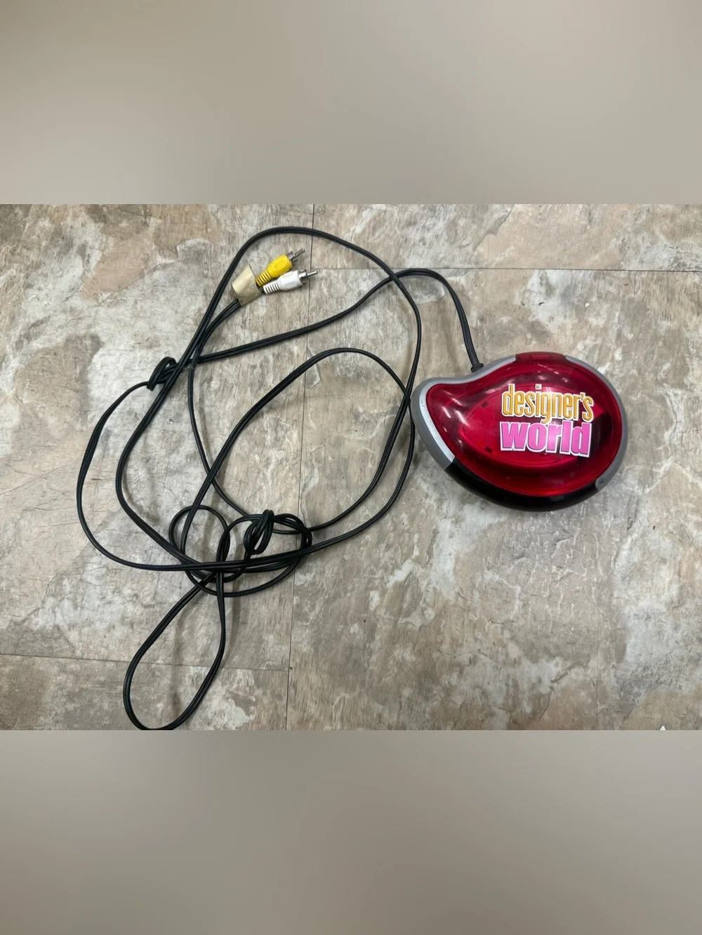 Radica Designer’s World Plug & Play TV Game Tested Complete AV Cable Handheld